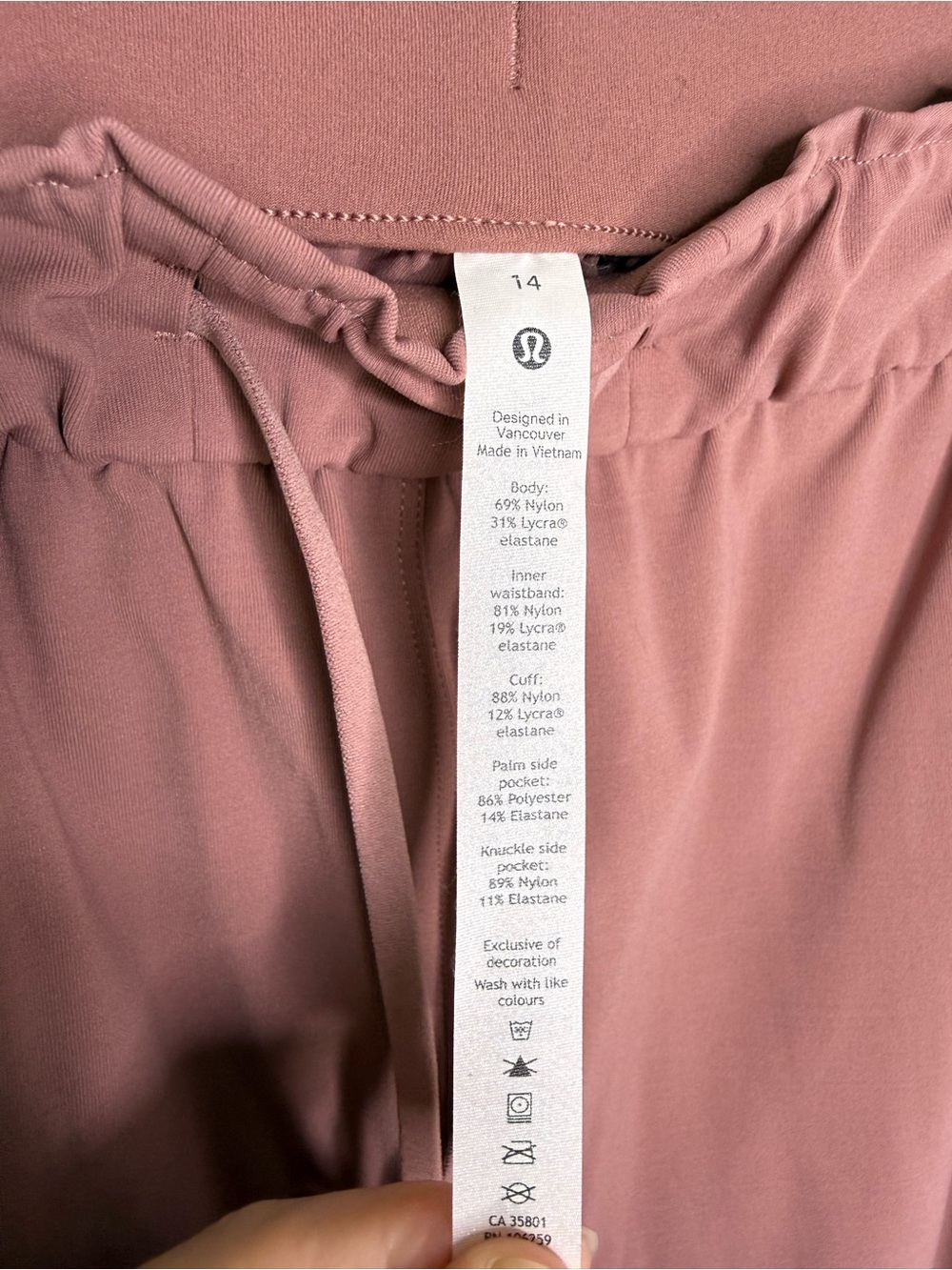 LULULEMON Stretch High Rise Full Length Joggers - Picture 5 of 8